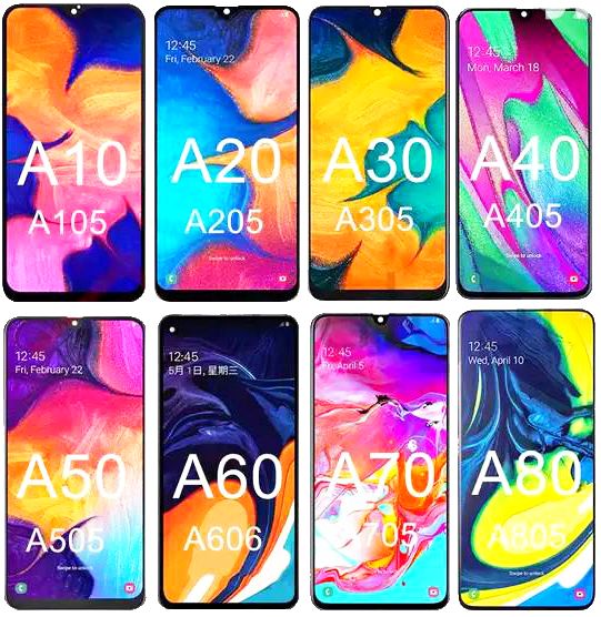 Usługa. Samsung Galaxy A10 - A80 wymiana szybki wyświetlacza.